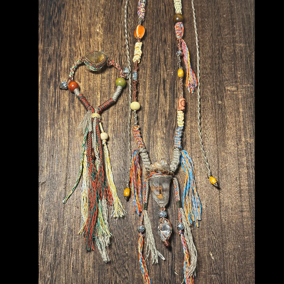 Guardian Threads Crystal Necklace & Bracelet