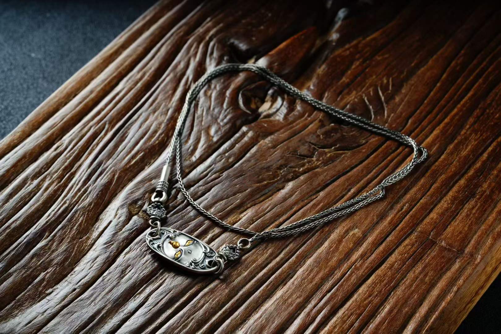 S925 Silver necklace — detail view 2