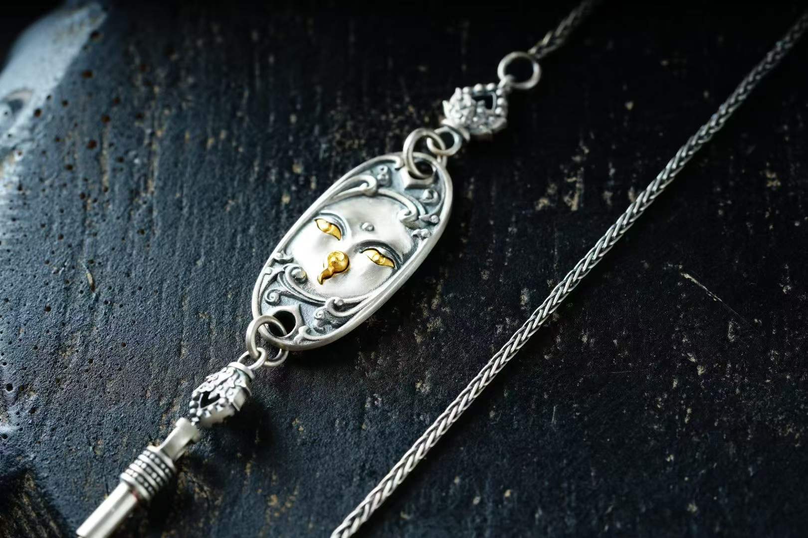 S925 Silver necklace — detail view 3