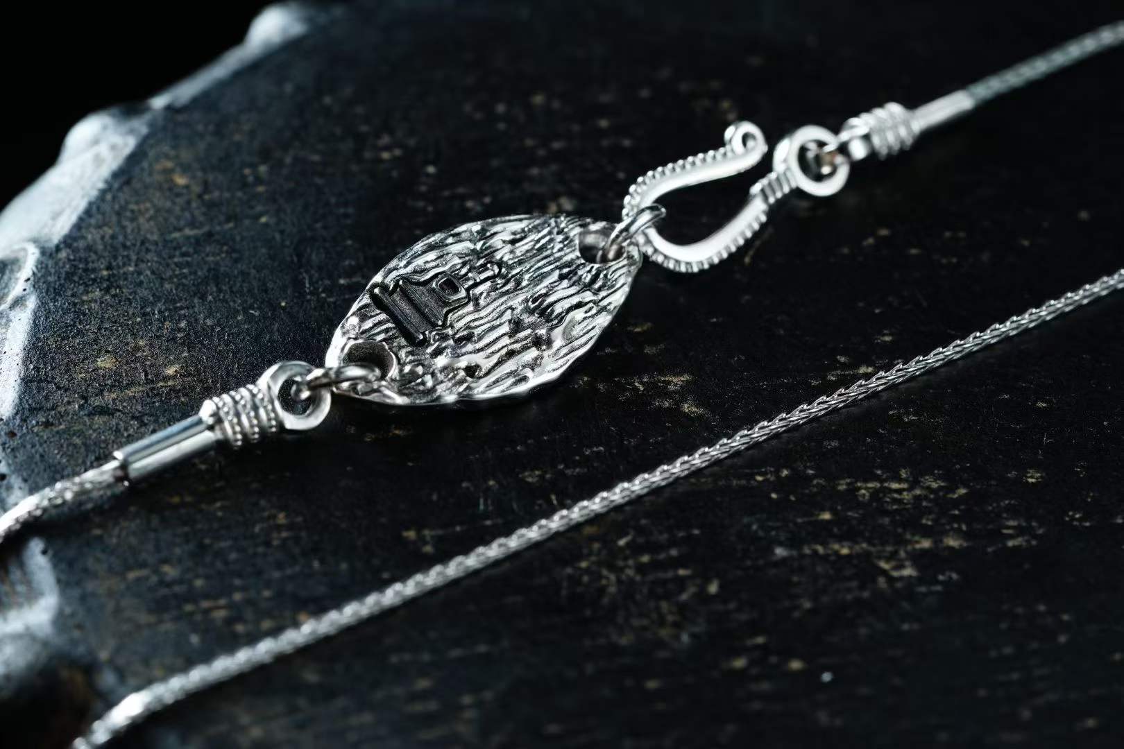 S925 Silver necklace — detail view 4