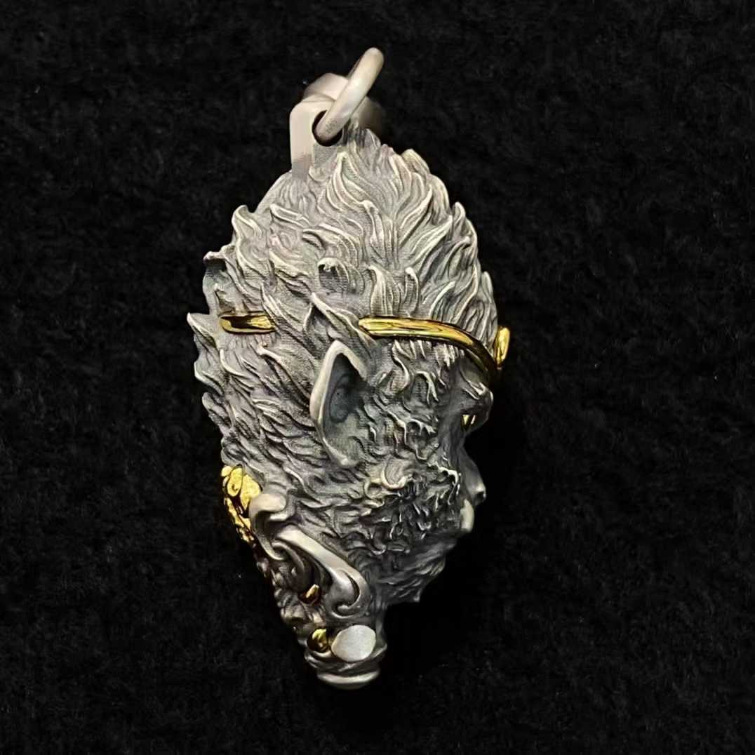 Copper pendant — detail view 2