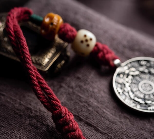 Braided Cord charm — detail view 3