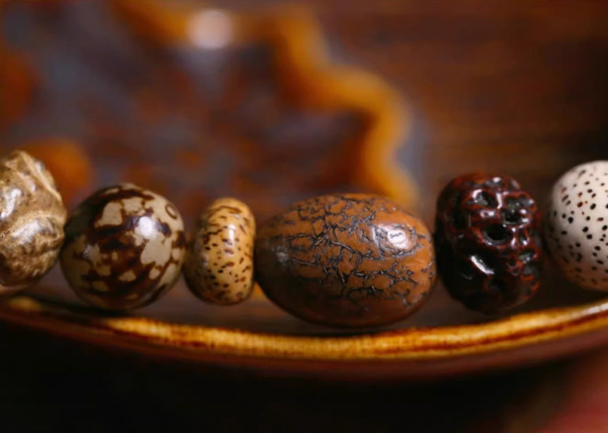 Rudraksha bracelet — detail view 3