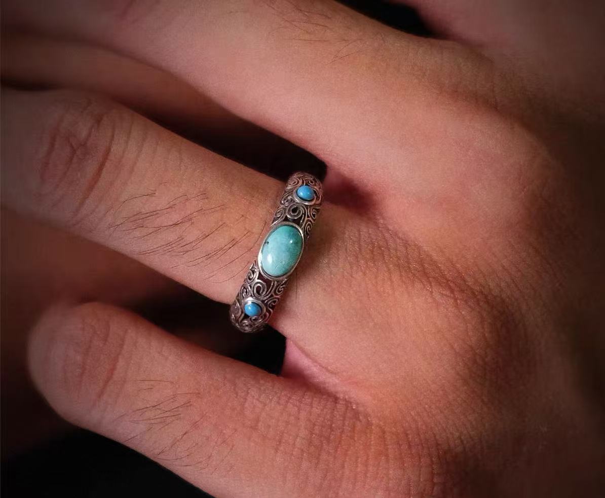 S925 Sterling Silver ring — detail view 3
