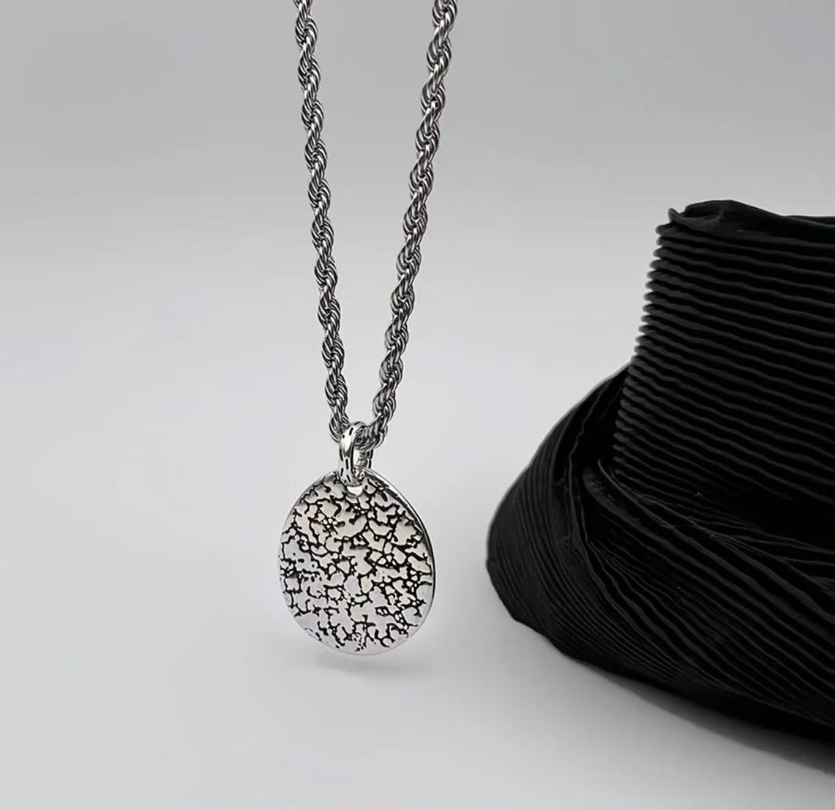 Sterling Silver necklace — detail view 3