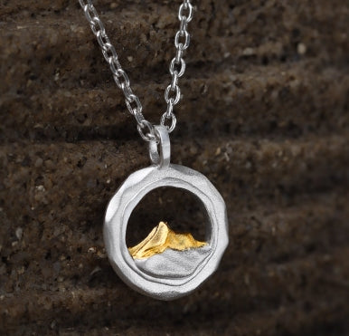 Sterling Silver necklace — detail view 3