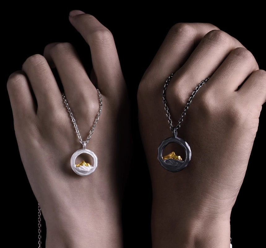 Sterling Silver necklace — detail view 4