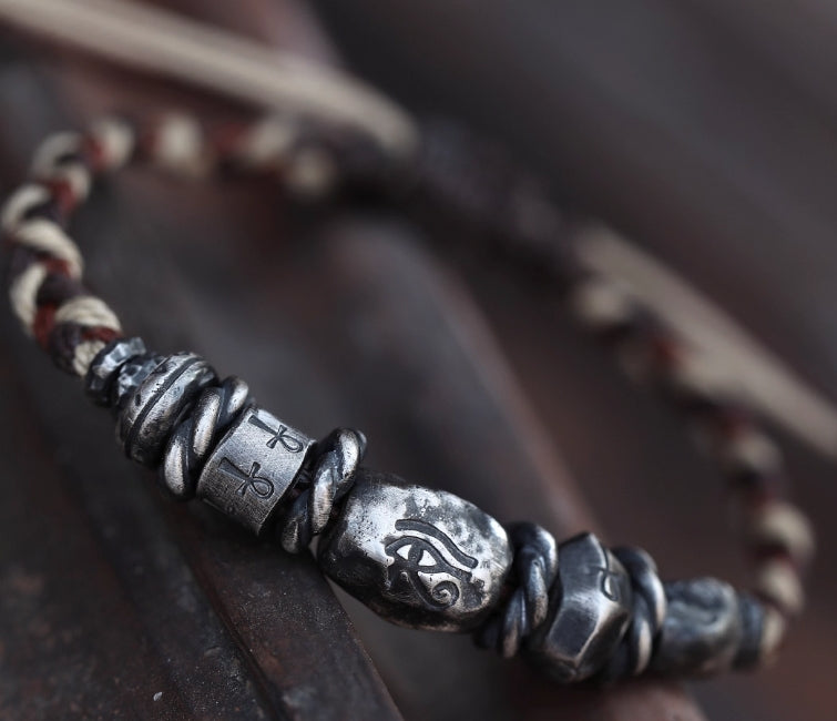 Silver bracelet — detail view 3