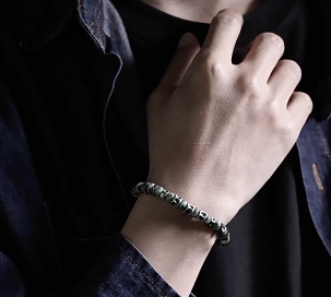 Sterling Silver bracelet — detail view 4