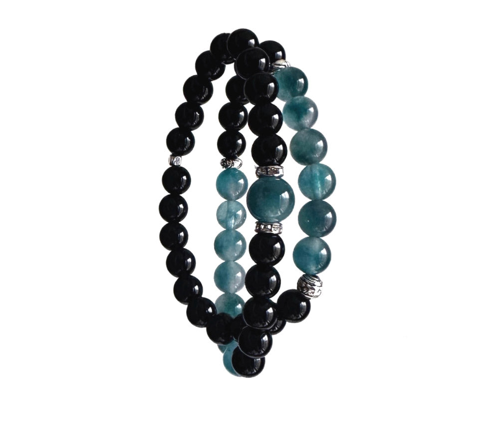 Black Obsidian bracelet — detail view 4