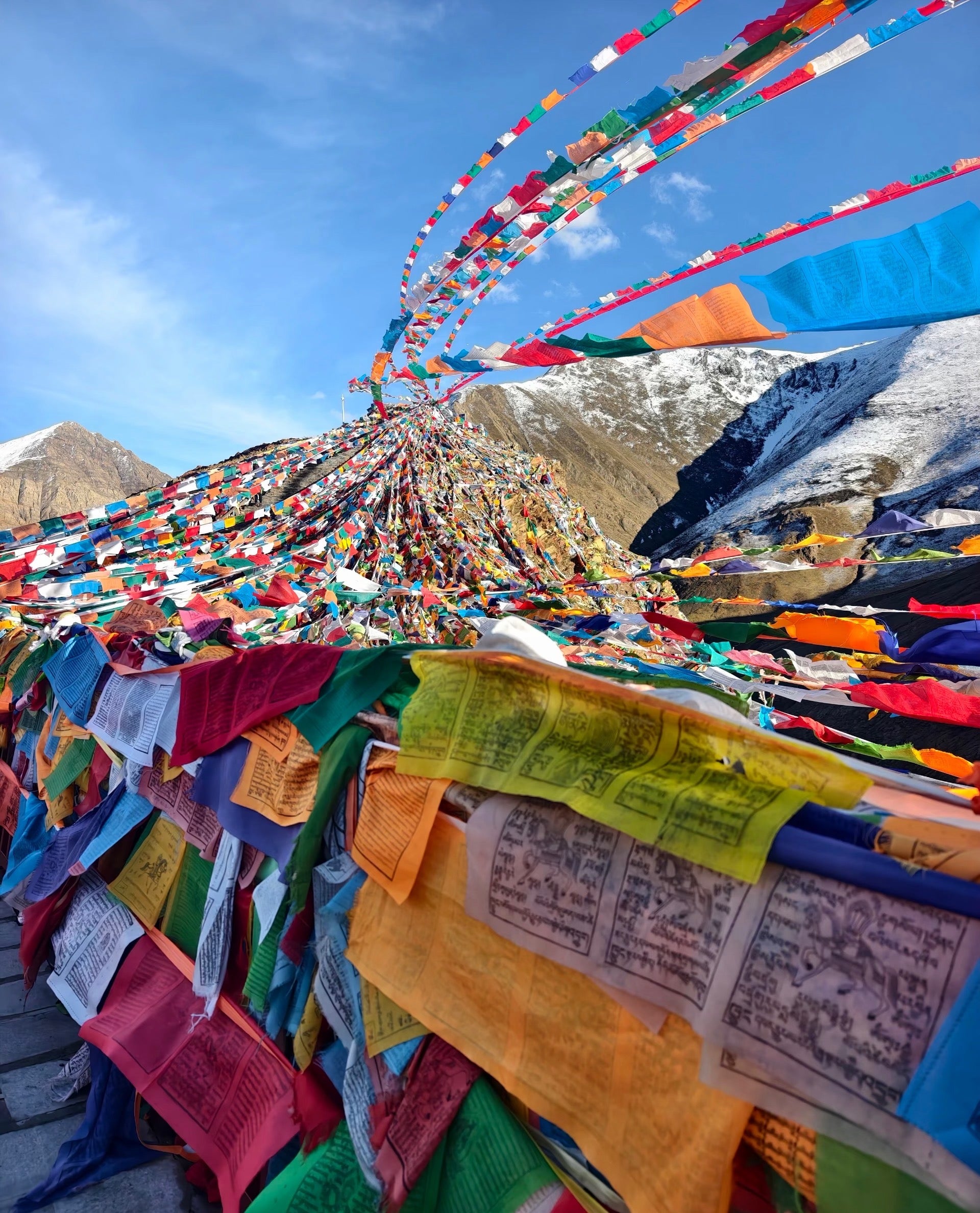 Tibetan Prayer Flag Offering