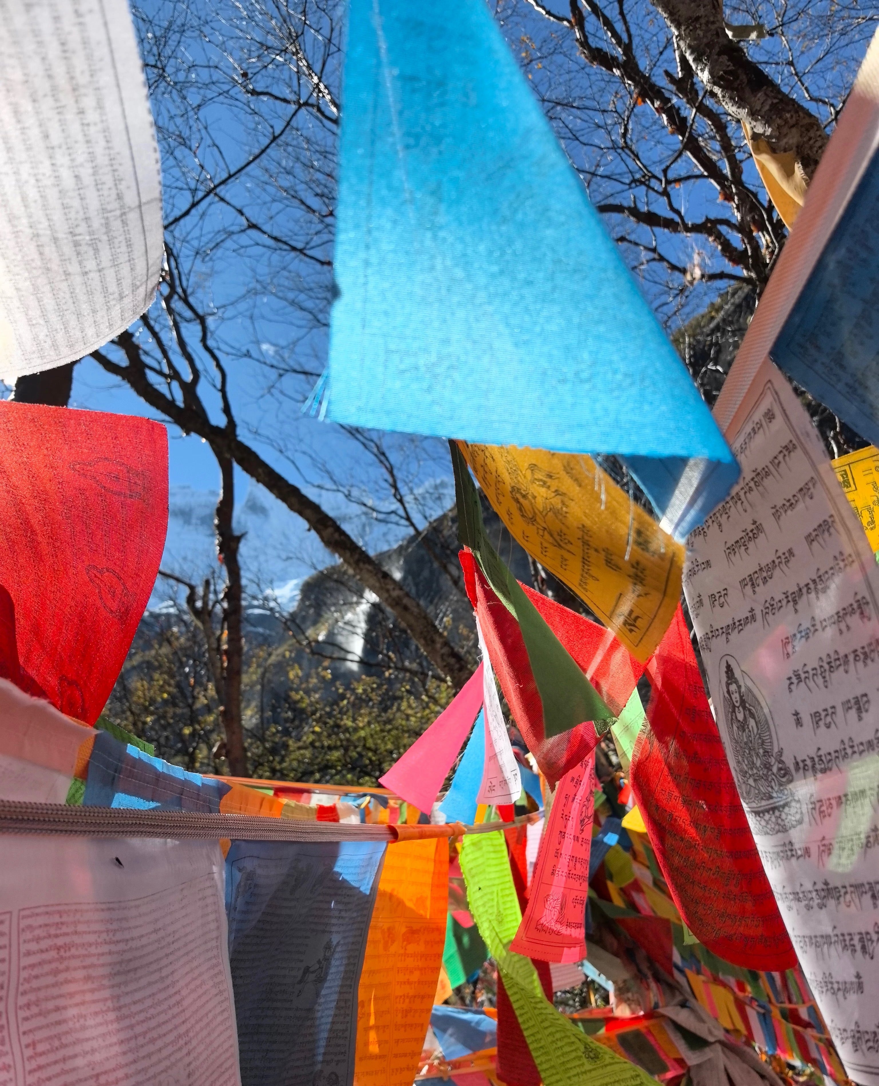 Tibetan Prayer Flag Offering