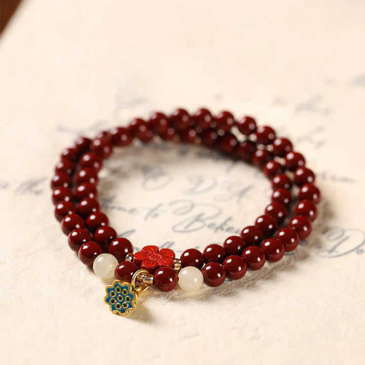 Cinnabar bracelet — detail view 5