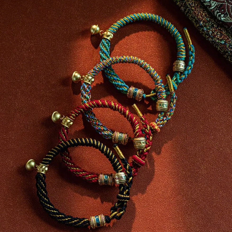 Braided Cord bracelet — detail view 2