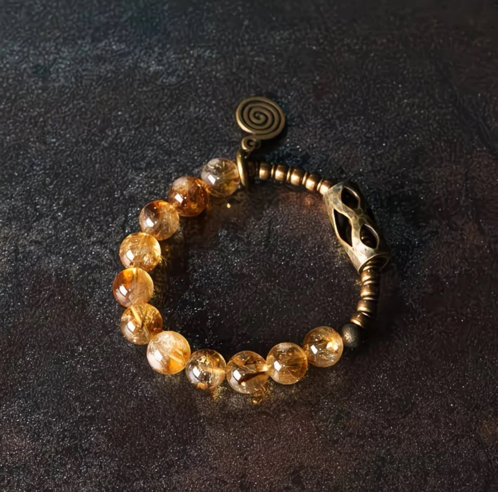 Citrine Wealth-Gathering Bracelet