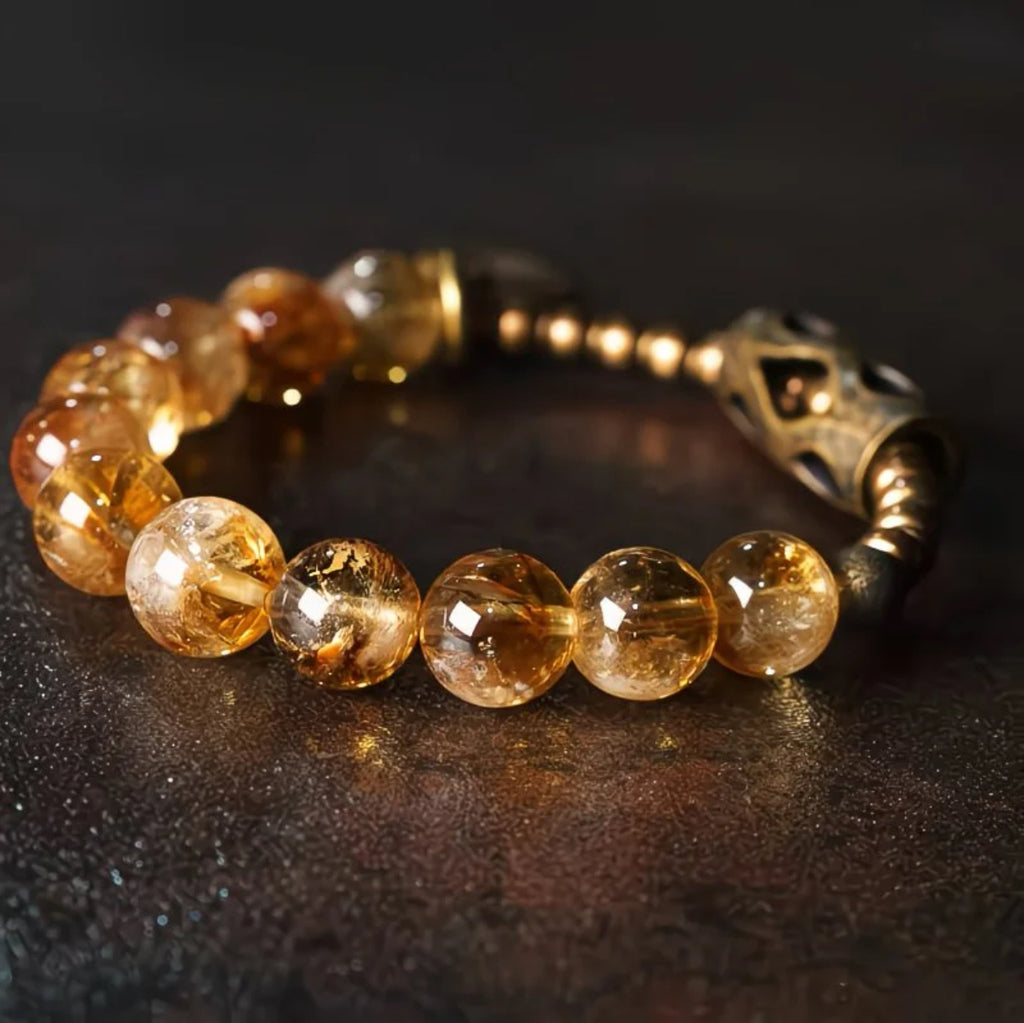 Citrine Wealth-Gathering Bracelet