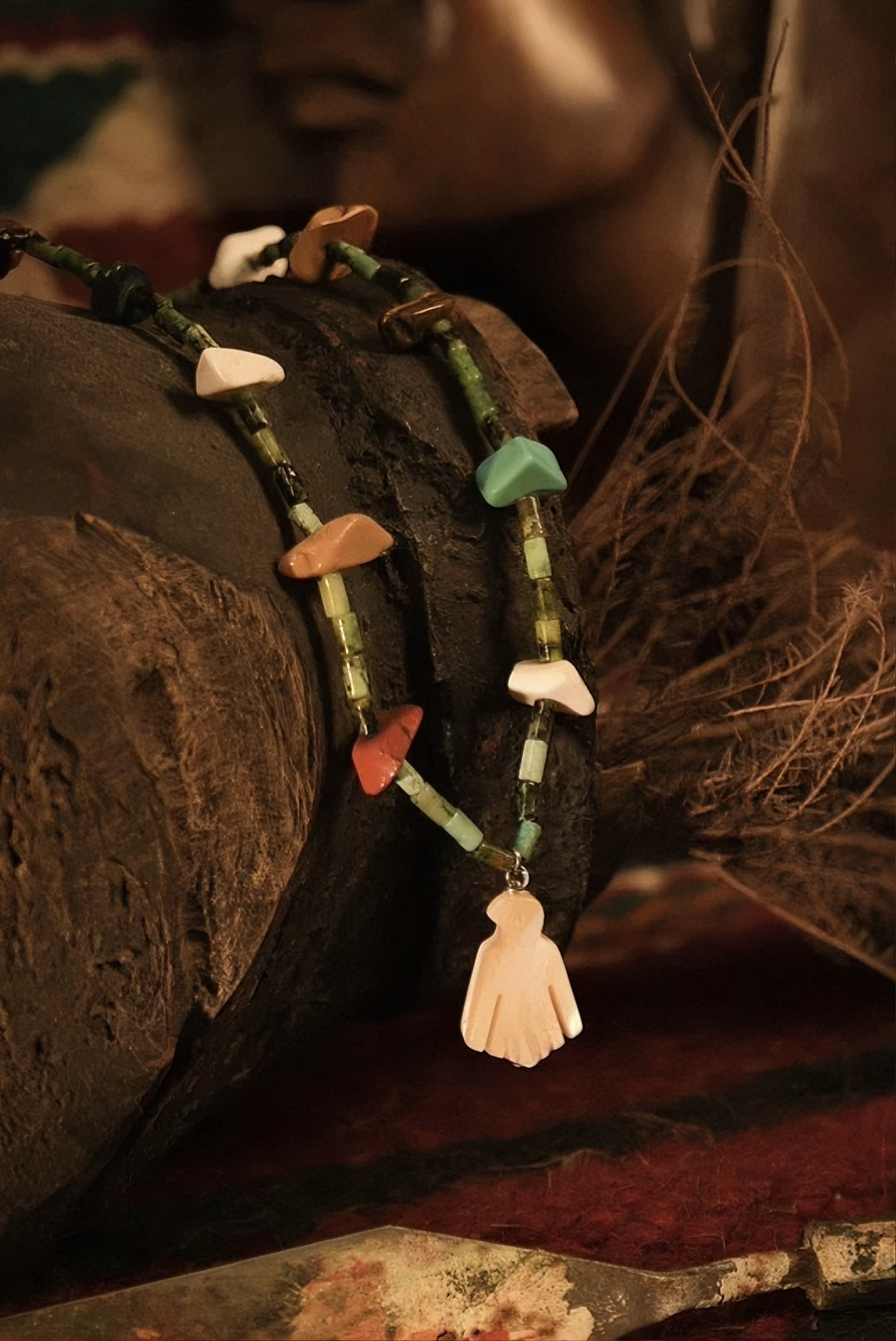 Thunderbird Turquoise Necklace