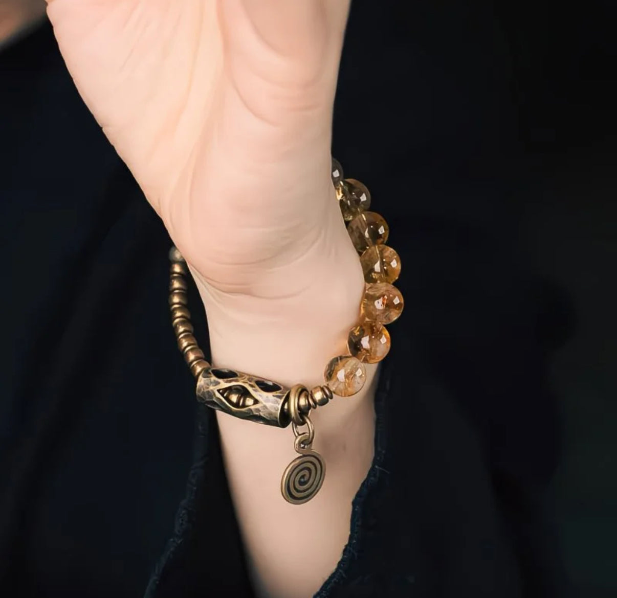 Citrine Wealth-Gathering Bracelet