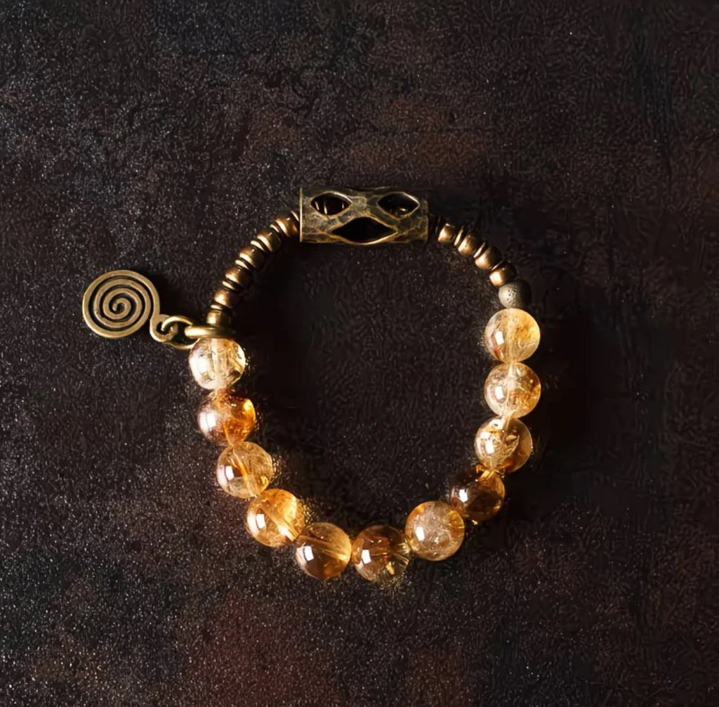 Citrine Wealth-Gathering Bracelet