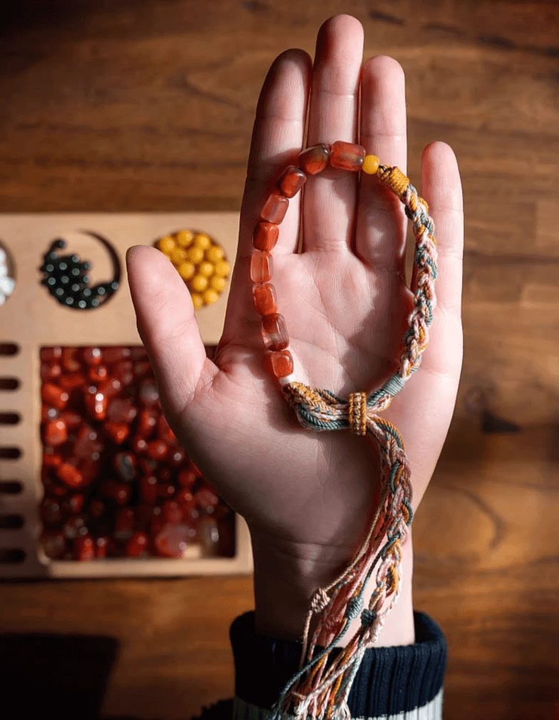 Agate bracelet — detail view 4