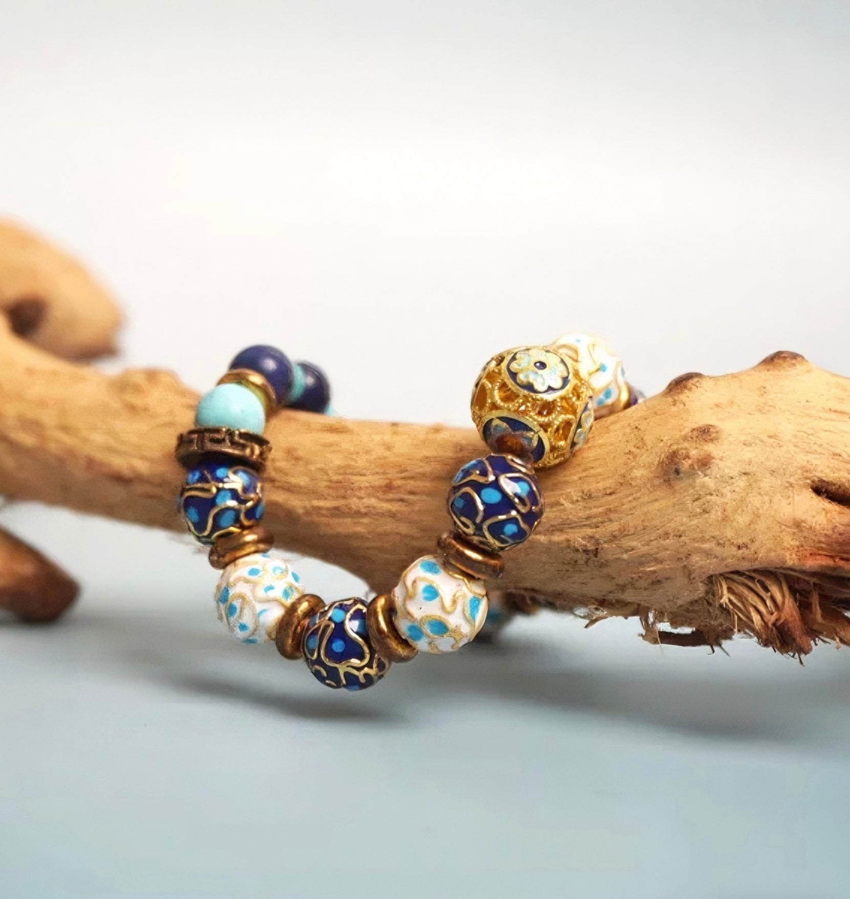 Cloisonné Lucky Charm Bracelet