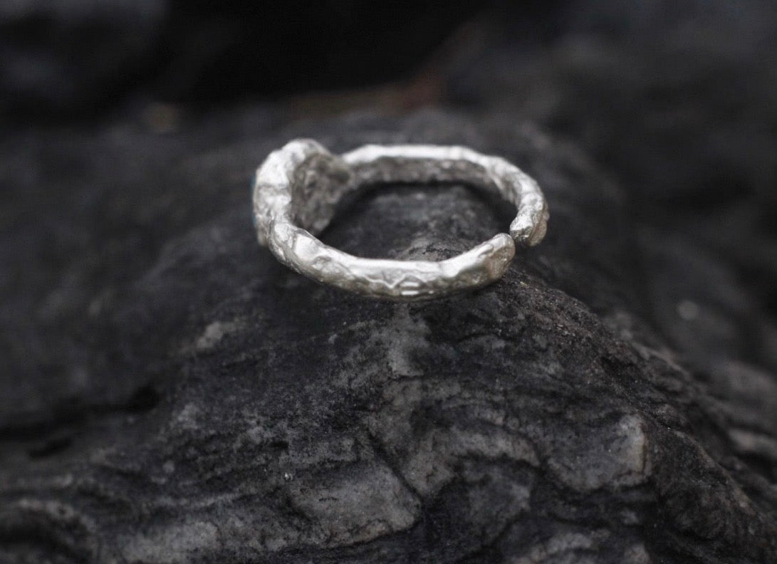 Whisper of the Deep · Aquamarine Ring