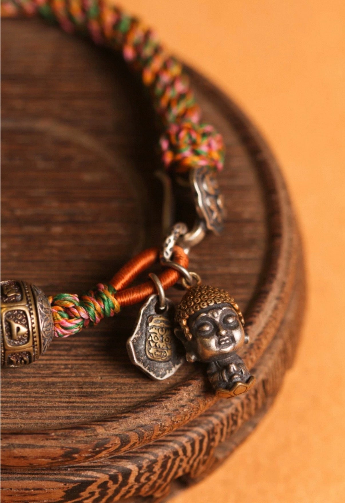 Snowland Blessing Weave: Tibetan Handcrafted Lucky Bracelet