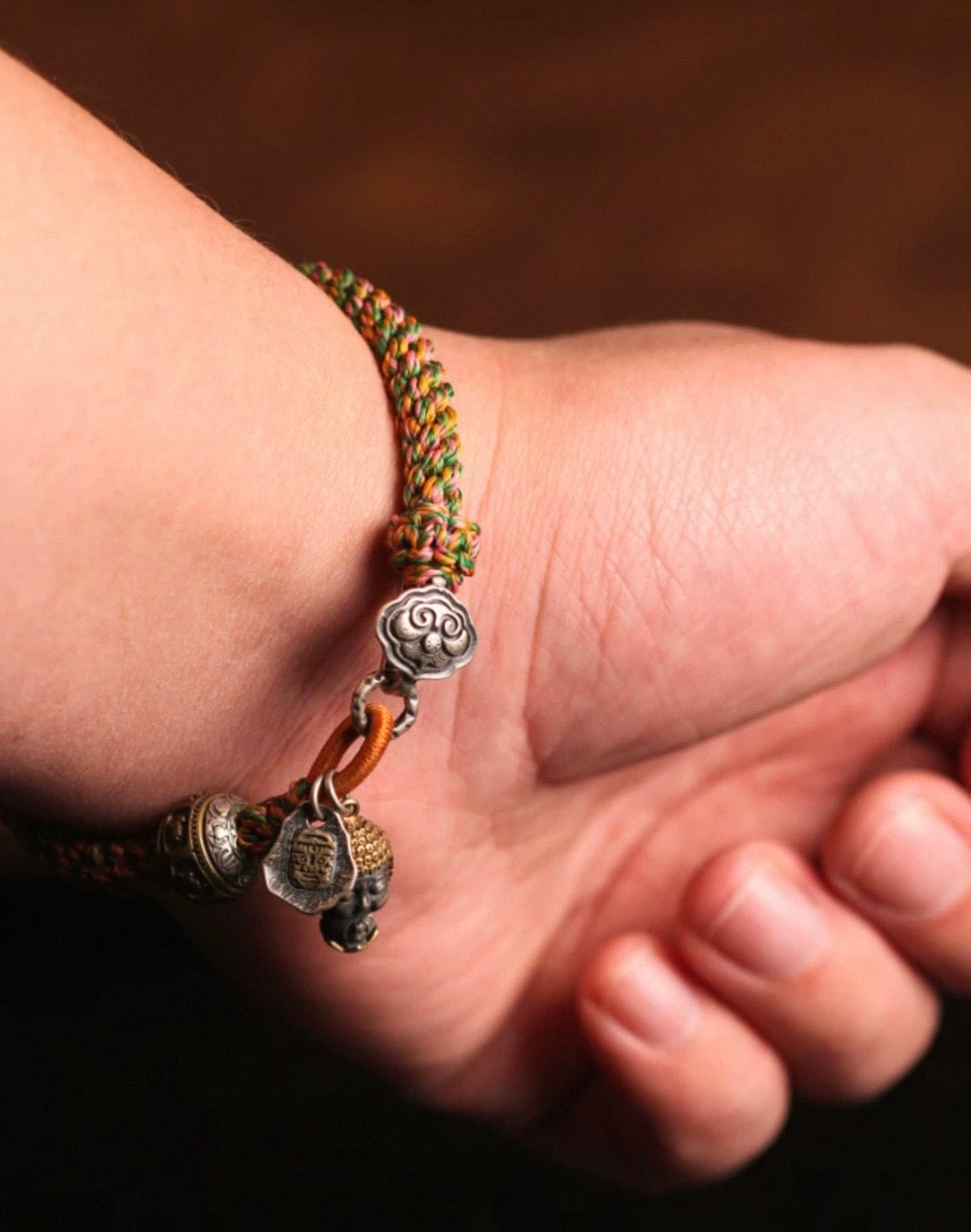 Snowland Blessing Weave: Tibetan Handcrafted Lucky Bracelet