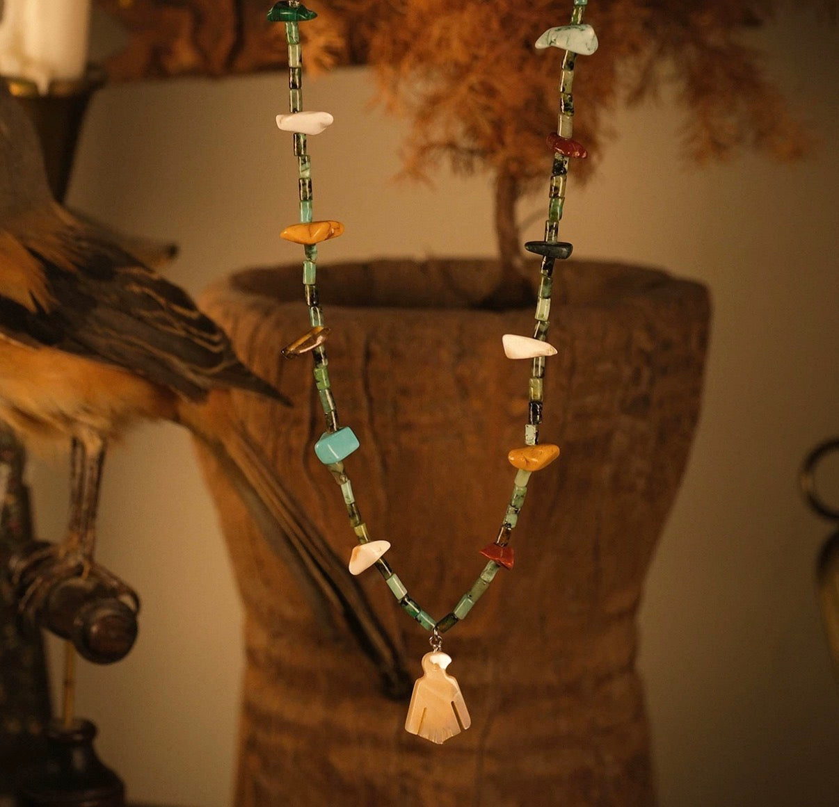 Thunderbird Turquoise Necklace