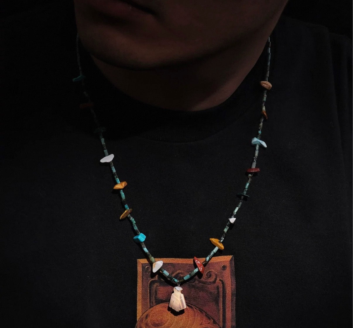Thunderbird Turquoise Necklace