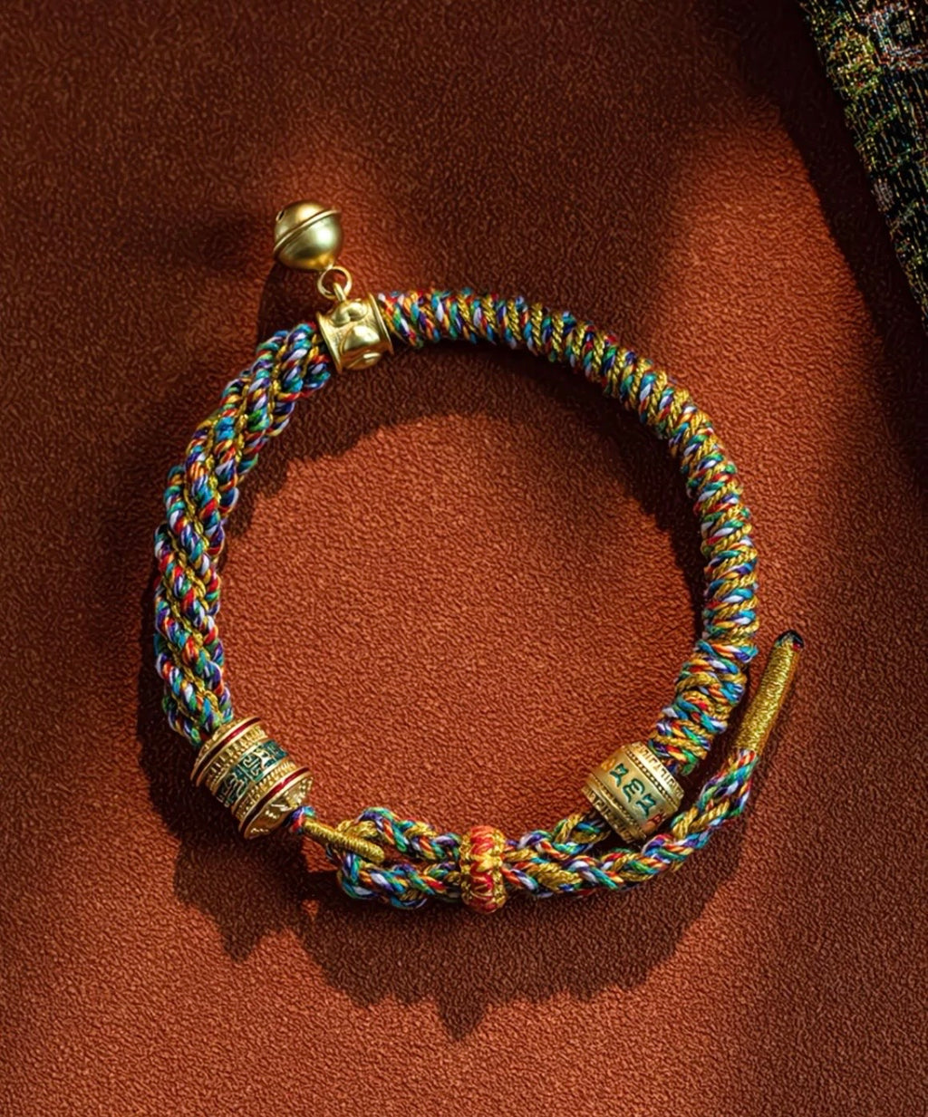 Colorful Rope Tibetan-Style Blessing Bracelet