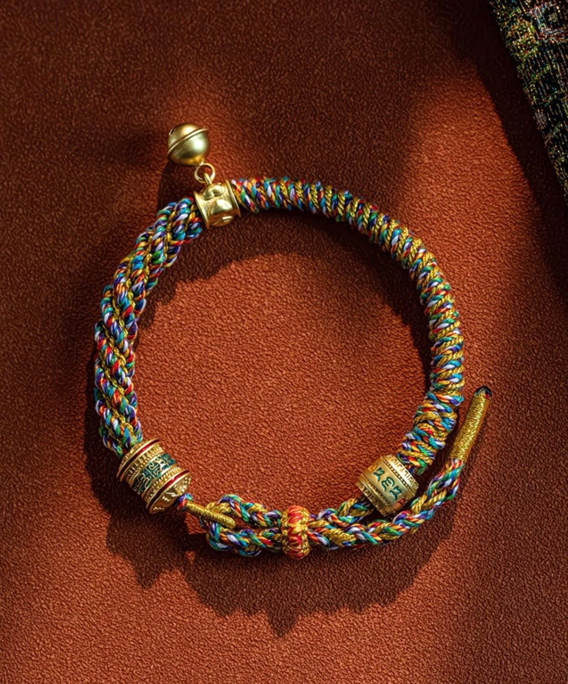 Colorful Rope Tibetan-Style Blessing Bracelet
