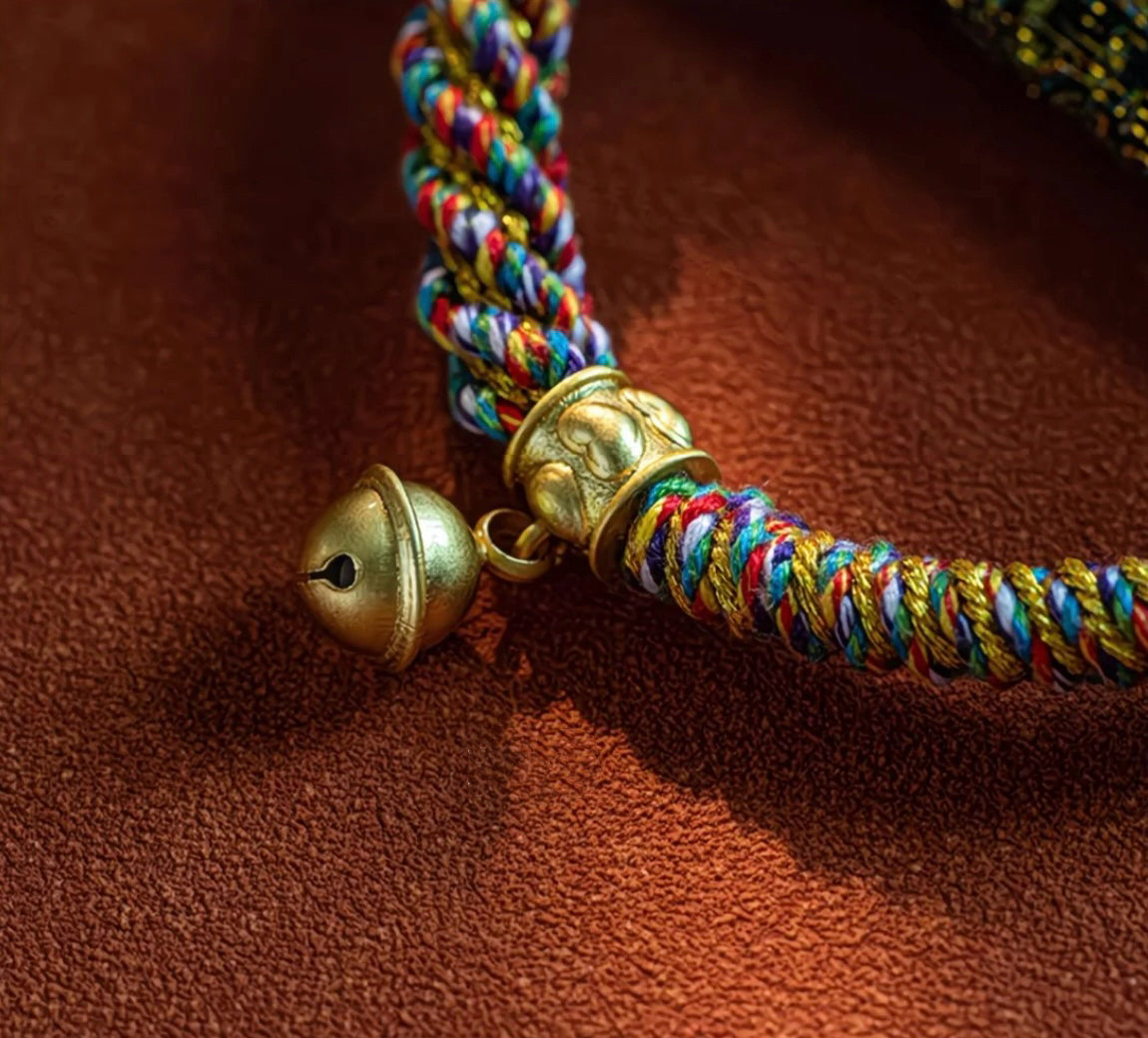 Colorful Rope Tibetan-Style Blessing Bracelet