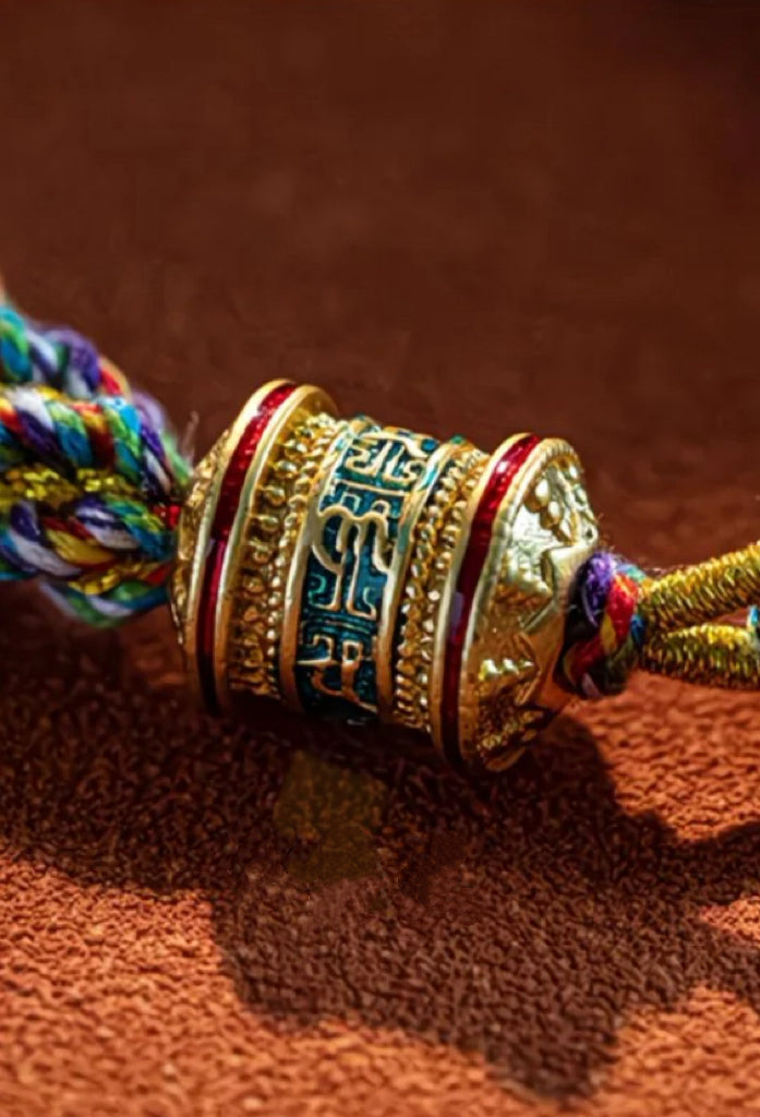 Colorful Rope Tibetan-Style Blessing Bracelet