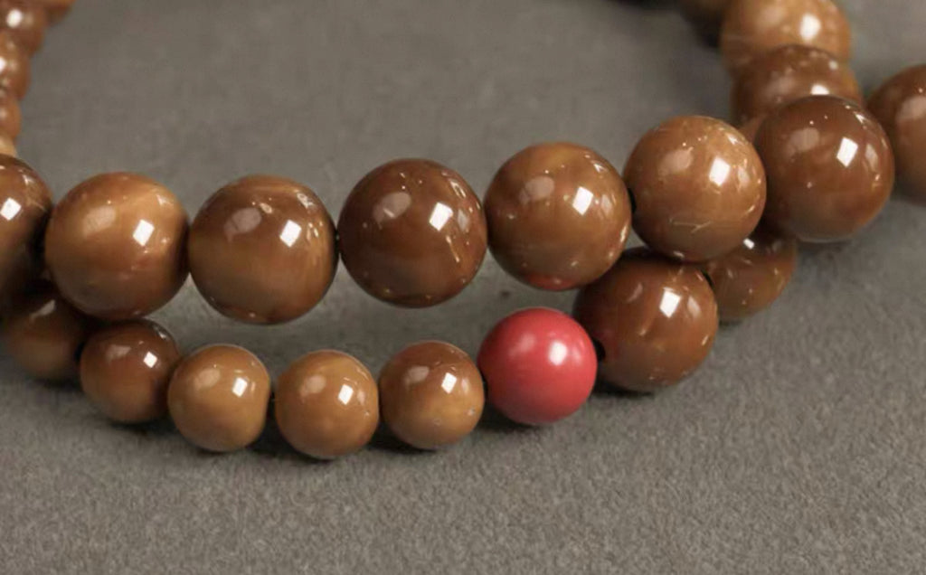 Natural Kuka &amp; Alashan Agate Vintage Bracelet