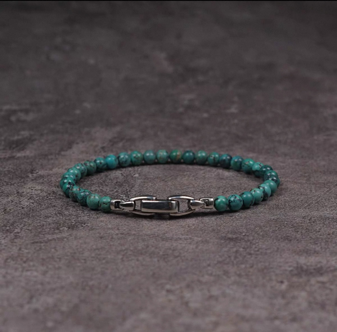 Natural Original Mine Tur Turquoise Wealth - Attracting Bracelet