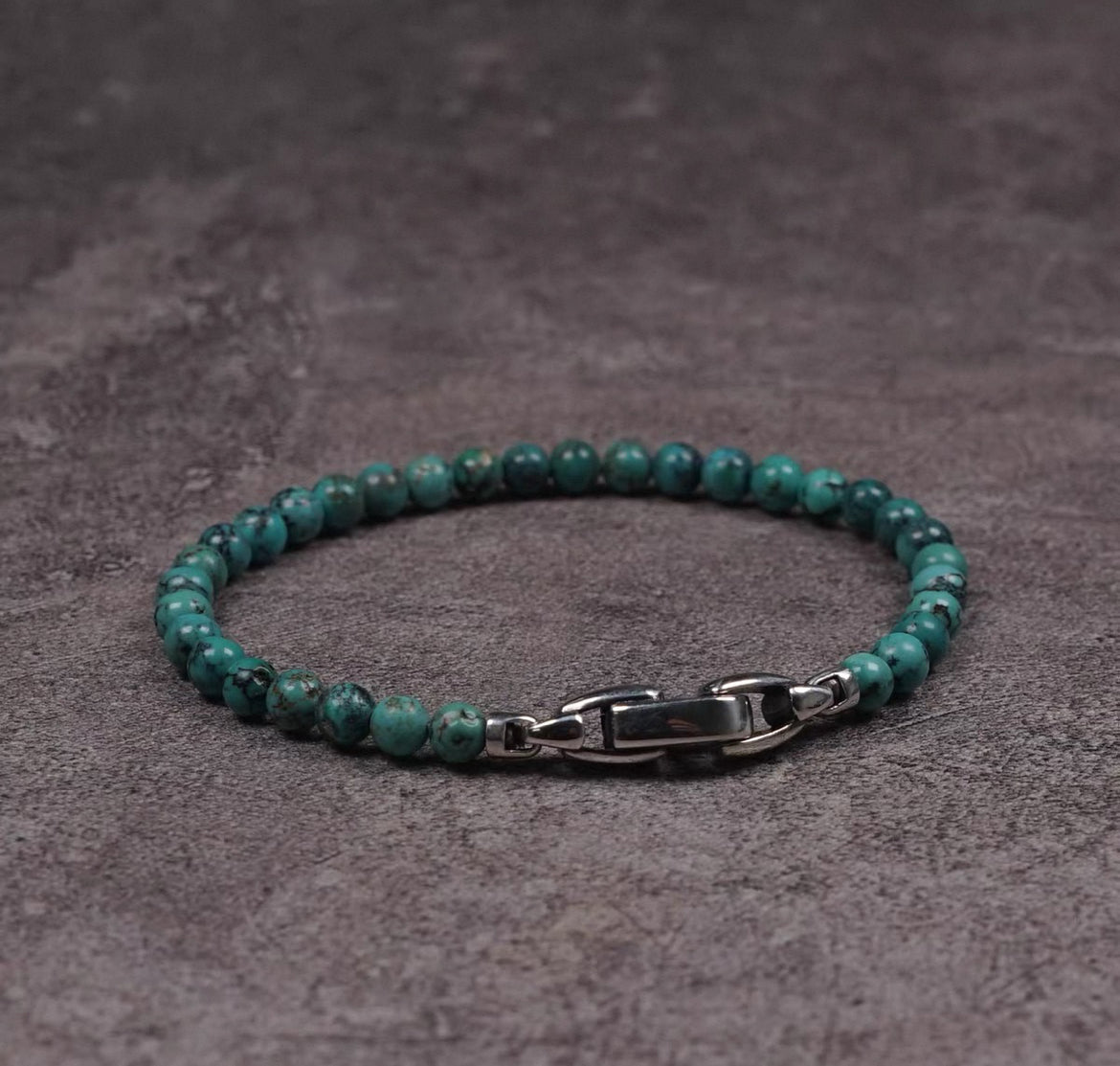 Natural Original Mine Tur Turquoise Wealth - Attracting Bracelet