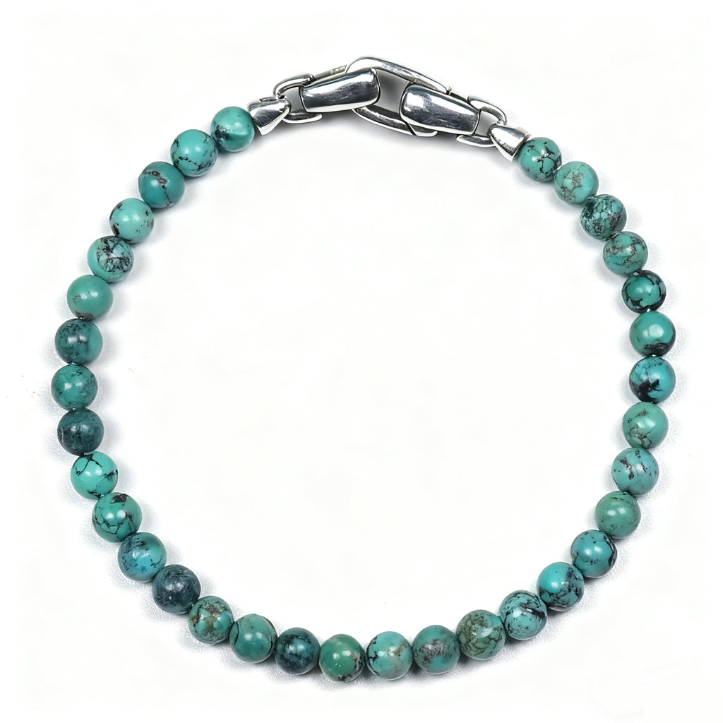 Natural Original Mine Tur Turquoise Wealth - Attracting Bracelet