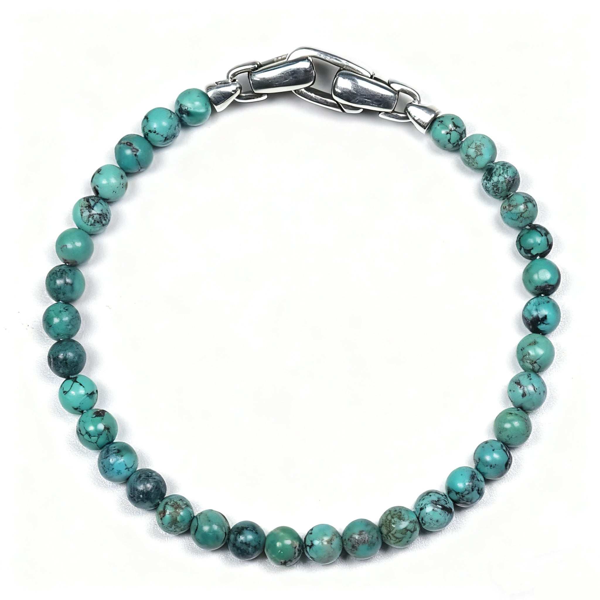 Natural Original Mine Tur Turquoise Wealth - Attracting Bracelet