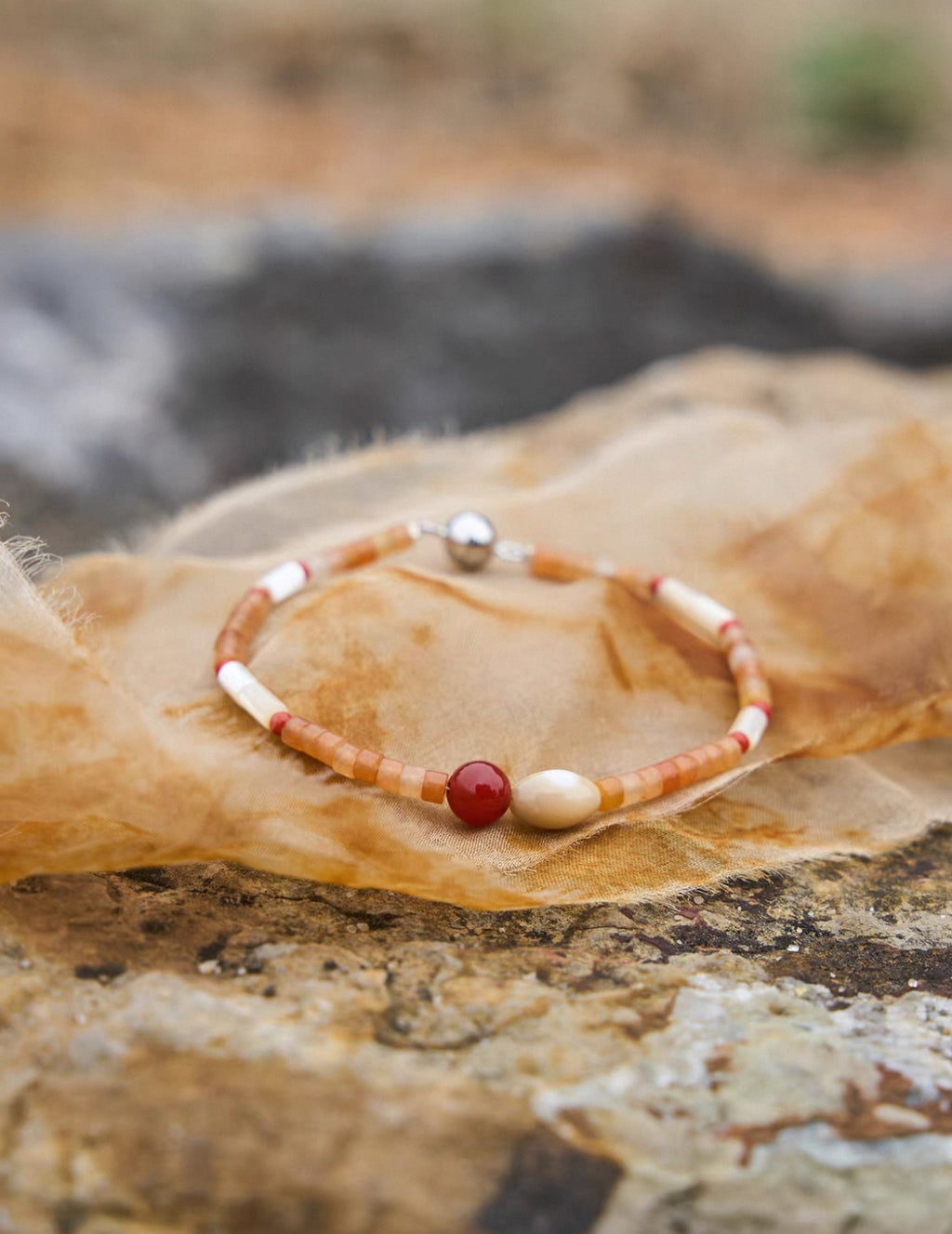 Nature's Wish Carnelian & Aventurine Bracelet