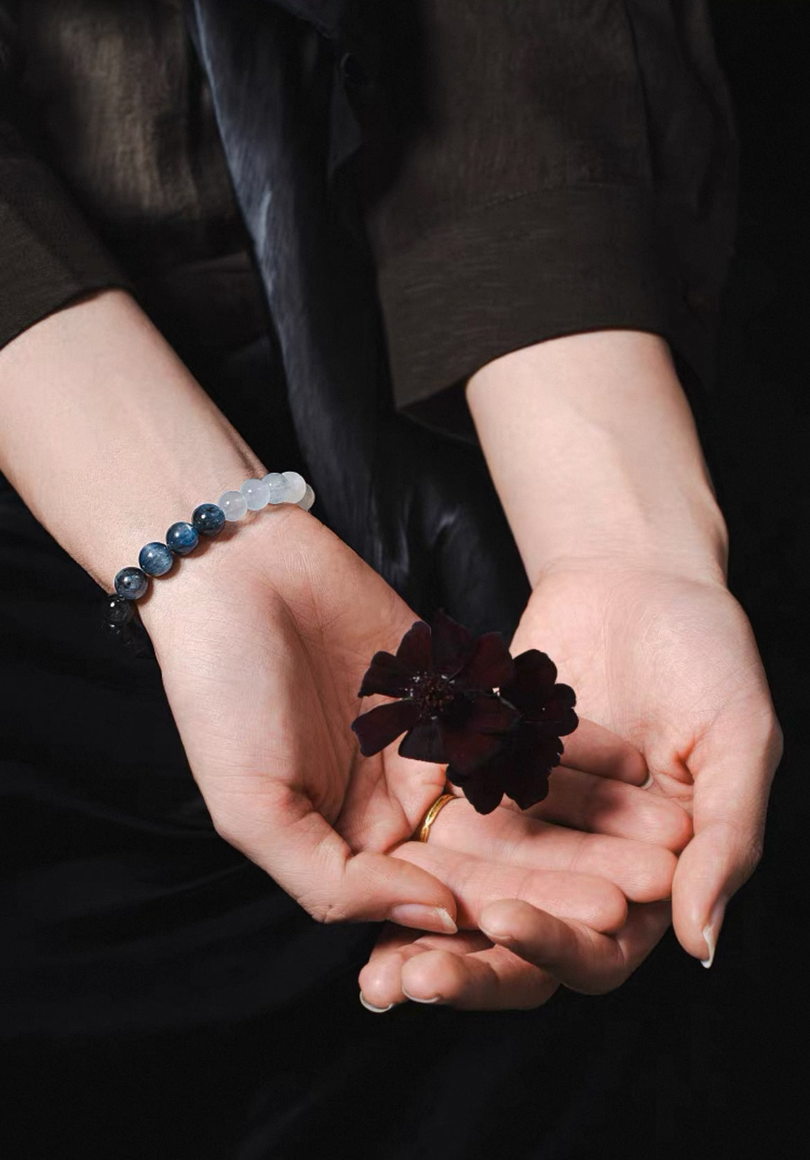 Blue Sea & Starburst” Energy Bracelet