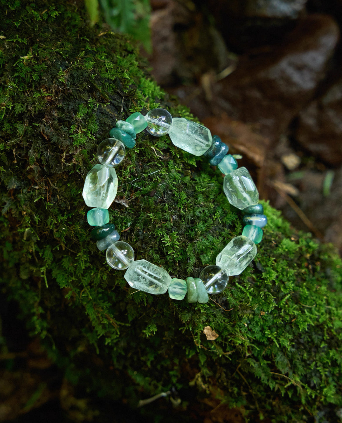 Forest Tale Multi-Gem Bracelet