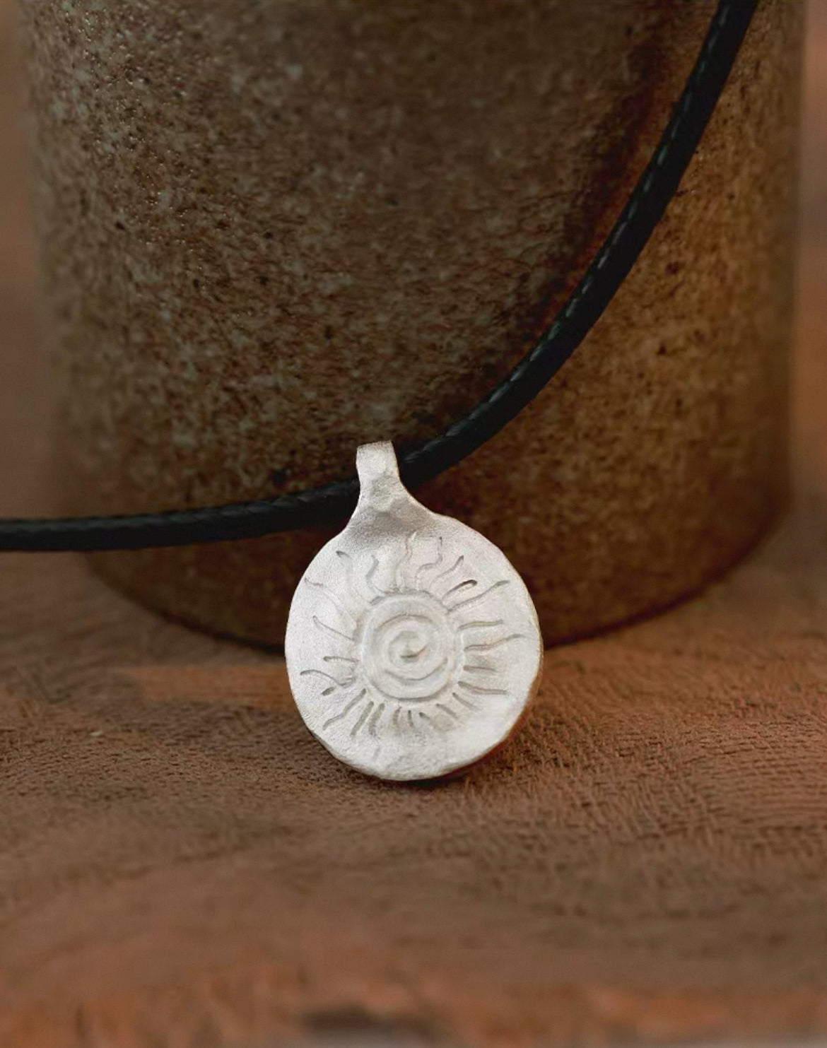 Vortex Blessing 999 Fine Silver Necklace