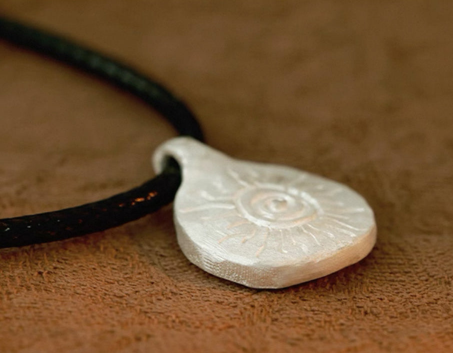 Vortex Blessing 999 Fine Silver Necklace