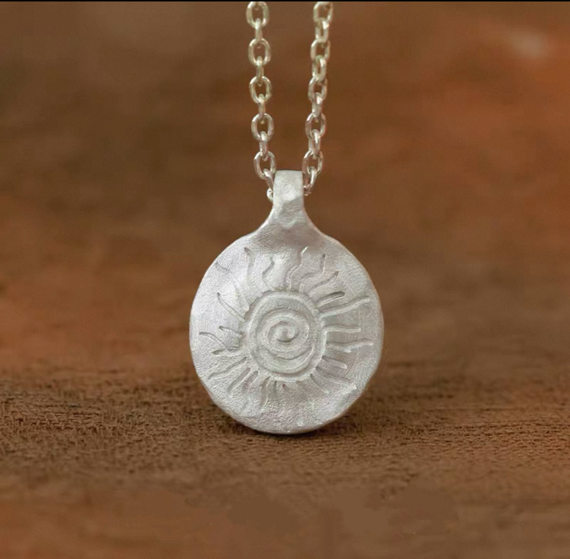 Vortex Blessing 999 Fine Silver Necklace