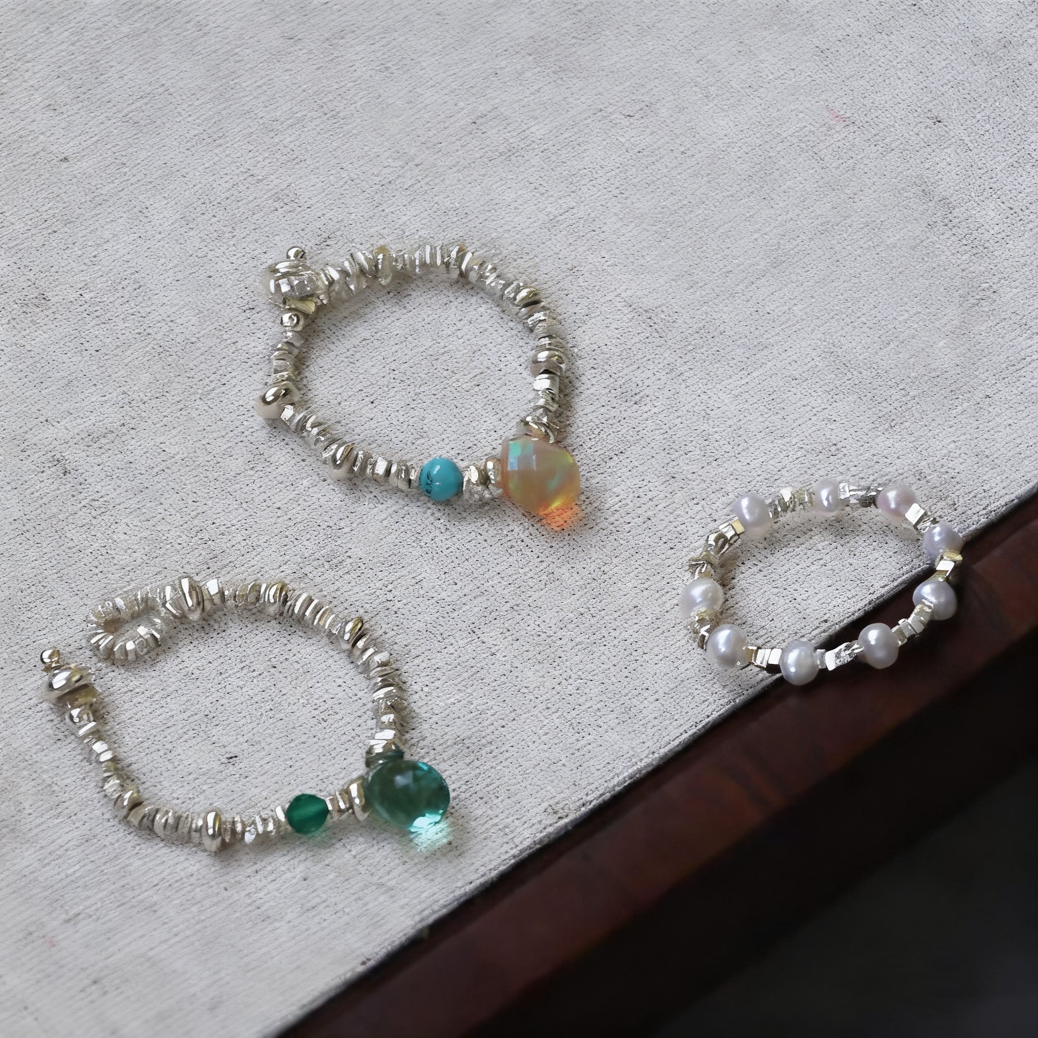 Nature's Charm Series Rings