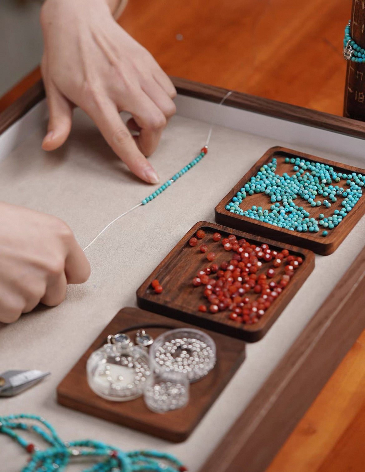 Tibetan Sacred Stone・Auspicious Totem Necklace