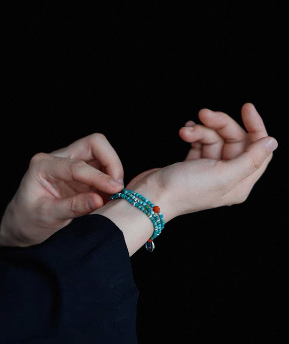 Tibetan Sacred Stone・Auspicious Totem Necklace