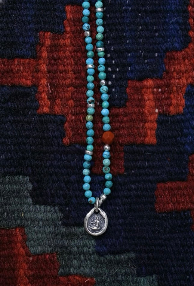 Tibetan Sacred Stone・Auspicious Totem Necklace