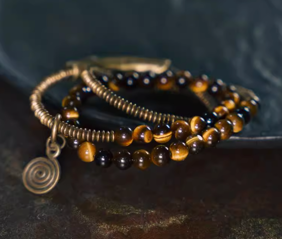 Tiger's Eye bracelet — detail view 3